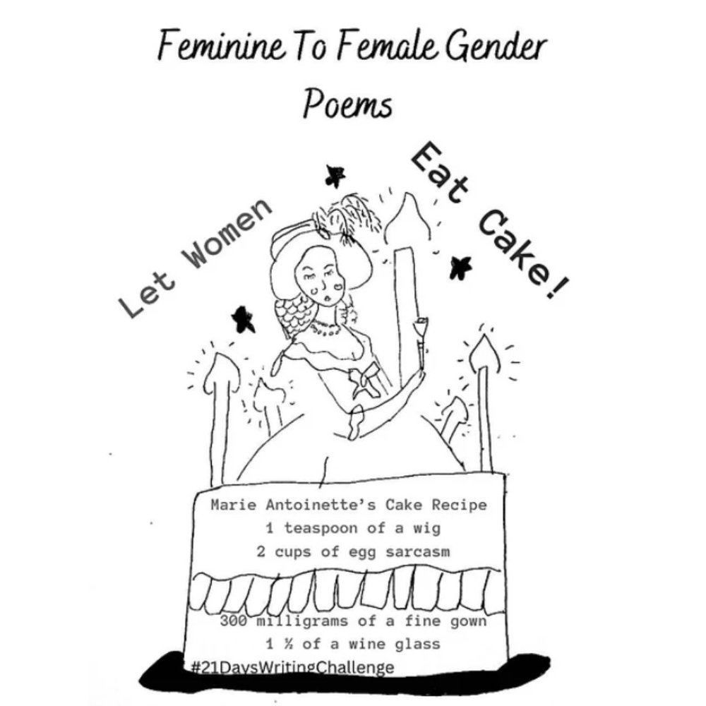 Book: Feminine To Female Gender Poems by Vashti Carrion